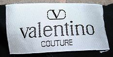 Evening dress, Valentino (Italian, born 1932), silk, cotton, synthetic, glass, Italian