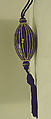 Purse, plastic (cellulose nitrate), silk, American or European
