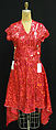 Ensemble, Comme des Garçons (Japanese, founded 1969), (a, b) polyester; (c, e) metal; (d) wool, Japanese