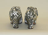 Shoes, Spier&#39;s National Schuh, silk, German