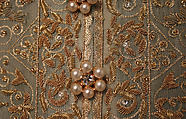 Evening ensemble, House of Balmain (French, founded 1945), silk, metallic thread, French