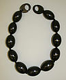 Necklace, Patricia von Musulin  American, ebony, American