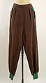 Ski ensemble, Lanz (Austrian, founded 1922), wool, American