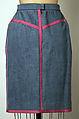 Suit, House of Chanel (French, founded 1910), (a) wool; (b) cotton, synthetic fiber, French
