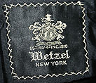 Suit, Wetzel (American, founded 1874), wool, American