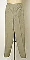 Suit, Wetzel (American, founded 1874), wool, American