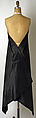 Dress, Ronaldus Shamask (American, born Holland, 1945), silk, American