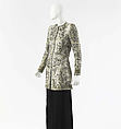 Jacket, House of Chanel (French, founded 1910), lamé, glass, French