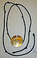 Necklace, Mary McFadden American, gold, silk, American