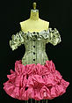 Dress, Oscar de la Renta, LLC. (American, founded 1965), faille, gauze, cotton, plastic, American