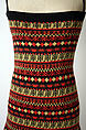 Ensemble, Todd Oldham (American, born 1961), (a) wool; (b, c) silk, leather, American