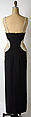 Ensemble, Todd Oldham (American, born 1961), (a) silk, rhinestone; (b, c) silk, American