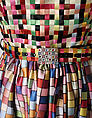 Ensemble, Todd Oldham (American, born 1961), (a, b) silk; (c, d) leather, American