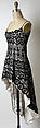 Ensemble, Todd Oldham (American, born 1961), (a) silk, plastic; (b, c) silk, rhinestone, American