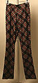 Ensemble, Todd Oldham (American, born 1961), (a) wool, synthetic; (b) wool; (c) silk; (d) rayon; (e, f) leather, American