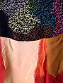 Evening ensemble, Todd Oldham (American, born 1961), (a) silk; (b, c) silk, suede, American