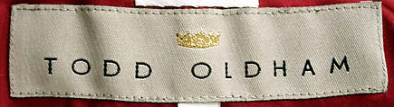 Ensemble, Todd Oldham (American, born 1961), (a) silk; (b) silk, plastic; (c) synthetic, American