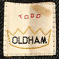 Ensemble, Todd Oldham (American, born 1961), (a) silk, plastic; (b) cotton, American