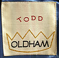 Ensemble, Todd Oldham (American, born 1961), (a, c) polyester, lycra; (b) synthetic fiber, American