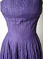 Dress, Ceil Chapman (American, born 1912), synthetic, American