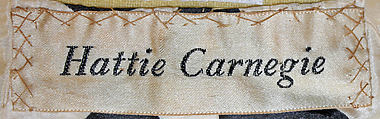 Evening dress, Hattie Carnegie, Inc. (American, 1918–1965), wool, silk, American