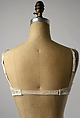 Brassiere, Cadolle (French, founded 1889), nylon/spandex blend, polyester, French