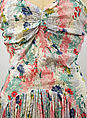 Dress, cotton, American