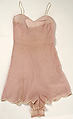 Lingerie, Henri Bendel (American, founded 1895), cotton, silk, American