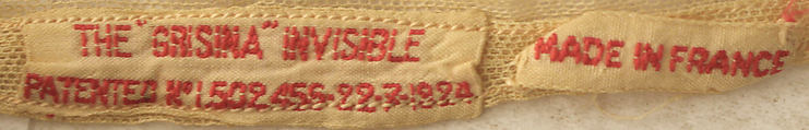 Brassiere, Henri Bendel (American, founded 1895), cotton, American