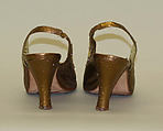 Pumps, Andrea Pfister (French, born Italy, 1942), snakeskin, French