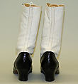Boots, Ralph Lauren (American, born 1939), leather, cotton, American