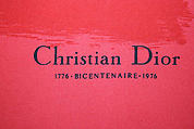 Scarf, House of Dior (French, founded 1946), silk, French