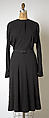 Ensemble, Gilbert Adrian (American, Naugatuck, Connecticut 1903–1959 Hollywood, California), (a) wool, suede; (b, c) wool; (d, e) suede, American