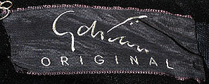 Dress, Gilbert Adrian (American, Naugatuck, Connecticut 1903–1959 Hollywood, California), rayon, metal, American