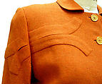 Suit, Gilbert Adrian (American, Naugatuck, Connecticut 1903–1959 Hollywood, California), (a, b) wool, American