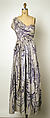Dress, Gilbert Adrian (American, Naugatuck, Connecticut 1903–1959 Hollywood, California), (a) silk, rayon; (b) silk, American