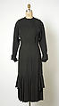 Dress, Gilbert Adrian (American, Naugatuck, Connecticut 1903–1959 Hollywood, California), rayon, American