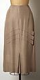 Suit, Gilbert Adrian (American, Naugatuck, Connecticut 1903–1959 Hollywood, California), (a, b) silk, American