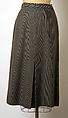 Suit, Gilbert Adrian (American, Naugatuck, Connecticut 1903–1959 Hollywood, California), (a) wool, rayon; (b) wool, American