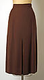 Suit, Gilbert Adrian (American, Naugatuck, Connecticut 1903–1959 Hollywood, California), (a) wool, rayon; (b) wool, American