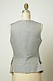Waistcoat, Vivienne Westwood (British, founded 1971), silk, British