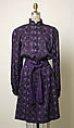 Ensemble, Yves Saint Laurent (French, founded 1961), cotton, silk, wool, French