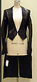 Tuxedo, Yves Saint Laurent Rive Gauche (French, founded 1966), (a, b) leather, French