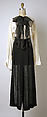 Suit, House of Chanel (French, founded 1910), (a, d) wool; (b) silk; (c) cotton, French