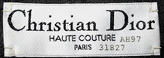 Ensemble, House of Dior (French, founded 1946), (a–c) wool; (d) silk, French