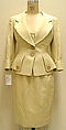 Suit, House of Dior (French, founded 1946), (a–c) silk, French