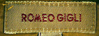 Vest, Romeo Gigli (Italian, born 1949), rayon, Italian