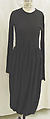 Dress, Romeo Gigli (Italian, born 1949), wool/nylon blend, Italian