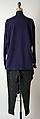 Ensemble, Romeo Gigli (Italian, born 1949), (a) wool; (b) synthetic: acetate/rayon/polyester/spandex blend, Italian