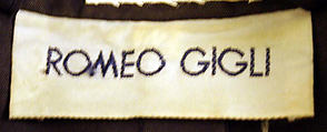 Ensemble, Romeo Gigli (Italian, born 1949), (a) cotton blend; (b) silk; (c) cotton; (d) cotton/nylon blend, Italian